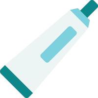 toothpaste illustration in minimal style vector