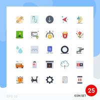 25 Thematic Vector Flat Colors and Editable Symbols of habit addiction symbol borrowing ideas network Editable Vector Design Elements