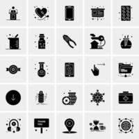 25 Universal Business Icons Vector Creative Icon Illustration to use in web and Mobile Related project