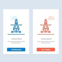 Compass Drawing Education Engineering  Blue and Red Download and Buy Now web Widget Card Template vector