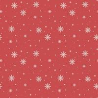 pattern with snowflakes vector
