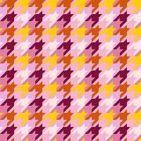 seamless geometric pattern with hounds tooth vector