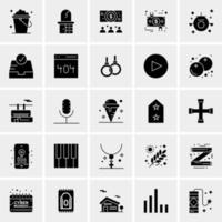 25 Universal Business Icons Vector Creative Icon Illustration to use in web and Mobile Related project