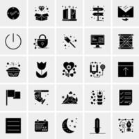 25 Universal Business Icons Vector Creative Icon Illustration to use in web and Mobile Related project