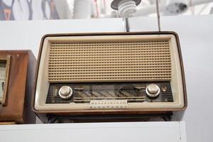 imagen de estilo retro de radio antigua foto