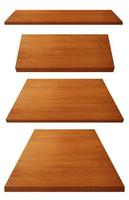 collection of Flannel shelves on an isolated white background, Objects with Clipping Paths for design work photo