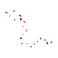 set of abstract stars background template vector illustration