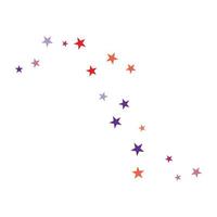 set of abstract stars background template vector illustration