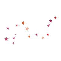 set of abstract stars background template vector illustration