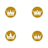 Crown Logo Template vector