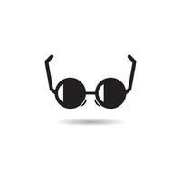 vector de diseño de logotipo de gafas