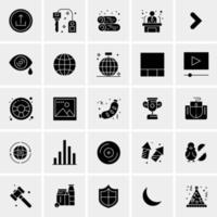 25 Universal Business Icons Vector Creative Icon Illustration to use in web and Mobile Related project