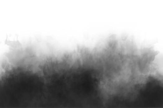 Smog clouds. realistic overlay of smog clouds, fog clouds for composition. mask photo