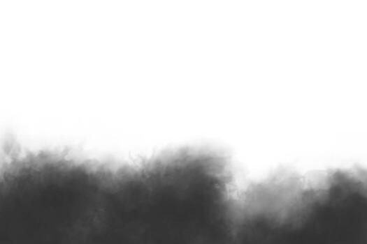 nubes de smog superposición realista de nubes de smog, nubes de niebla para la composición. mascarilla foto