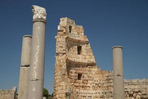 Hellenistic gate in Perge Ancient City in Antalya, Turkiye photo