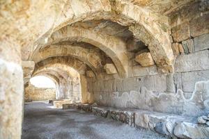 Archs in Tripolis on the Meander Ancient City in Denizli, Turkiye photo