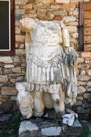 Warrior Statue in Aphrodisias Ancient City in Aydin, Turkiye photo