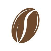 vector de grano de café adecuado para logotipo