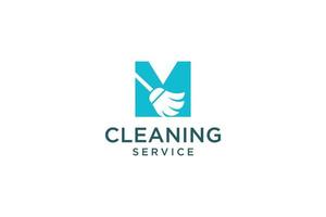 Letter M for cleaning clean service Maintenance for car detailing, homes logo icon vector template.