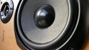 Stereo Speaker Close Up photo