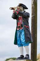 estatua del capitán pirata foto