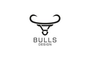 Letter L logo, Bull logo,head bull logo, monogram Logo Design Template Element vector