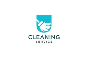 Letter U for cleaning clean service Maintenance for car detailing, homes logo icon vector template.