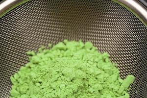 matcha green tea. matcha green tea powder. photo