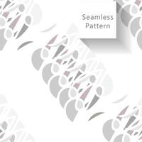 Resumen de patrones sin fisuras con patrón geométrico. fondo, papel tapiz, vector digital de textiles para el hogar y patrón en forma de flor nuevo