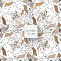 Abstract seamless pattern with geometric pattern. background, wallpaper, home textile digital vector and flower shaped pattern new