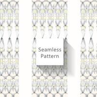 Resumen de patrones sin fisuras con patrón geométrico. fondo, papel tapiz, vector digital de textiles para el hogar y patrón en forma de flor nuevo