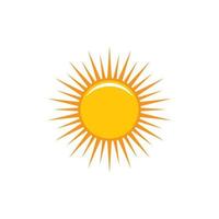 Sun logo images vector