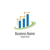 Business finance logo images vector