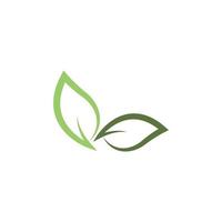 Ecology logo template vector icon illustration