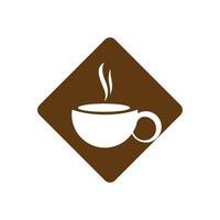 imágenes de taza de cafe logo vector