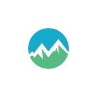 Mountain logo images vector