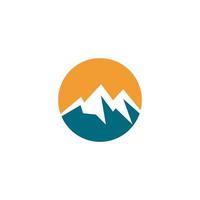 Mountain logo images vector