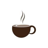 Coffee cup logo images vector