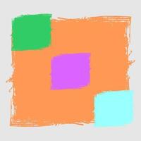 vector de fondo abstracto con adorno de cuadrados