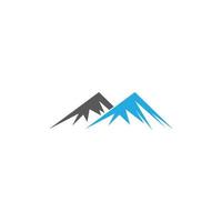 Mountain vector icon illustration design