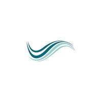 Wave symbol vector illustration design