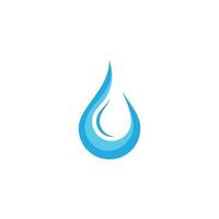 Water drop vector icon illustration