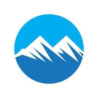 imagenes de logo de montaña vector