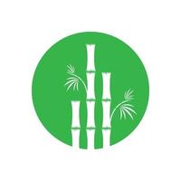 Bamboo logo images illustration vector