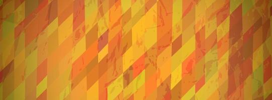 Abstract textured background with orange colorful rectangles. Banner design. Beautiful futuristic dynamic geometric pattern design. Vector illustration