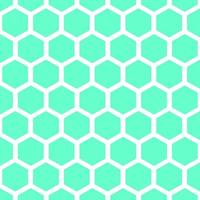 Abstract background vector design with green hexagons pattern