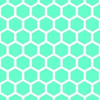 Abstract background vector design with green hexagons pattern