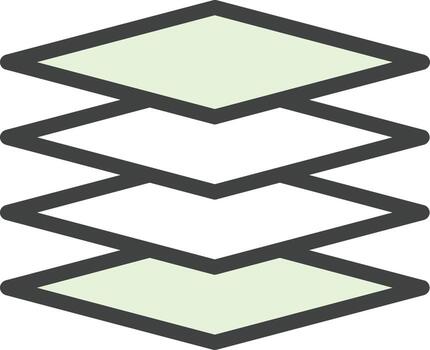 Layer Group Vector Icon Design