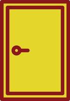 Door Closed Vector Icon Design