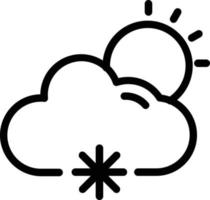 Cloud Meatball Vector Icon Design